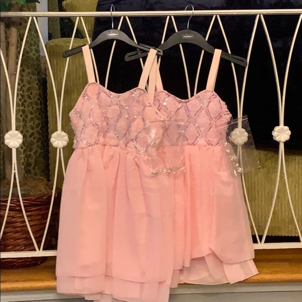 Revolution Dancewear Light Pink dance costume